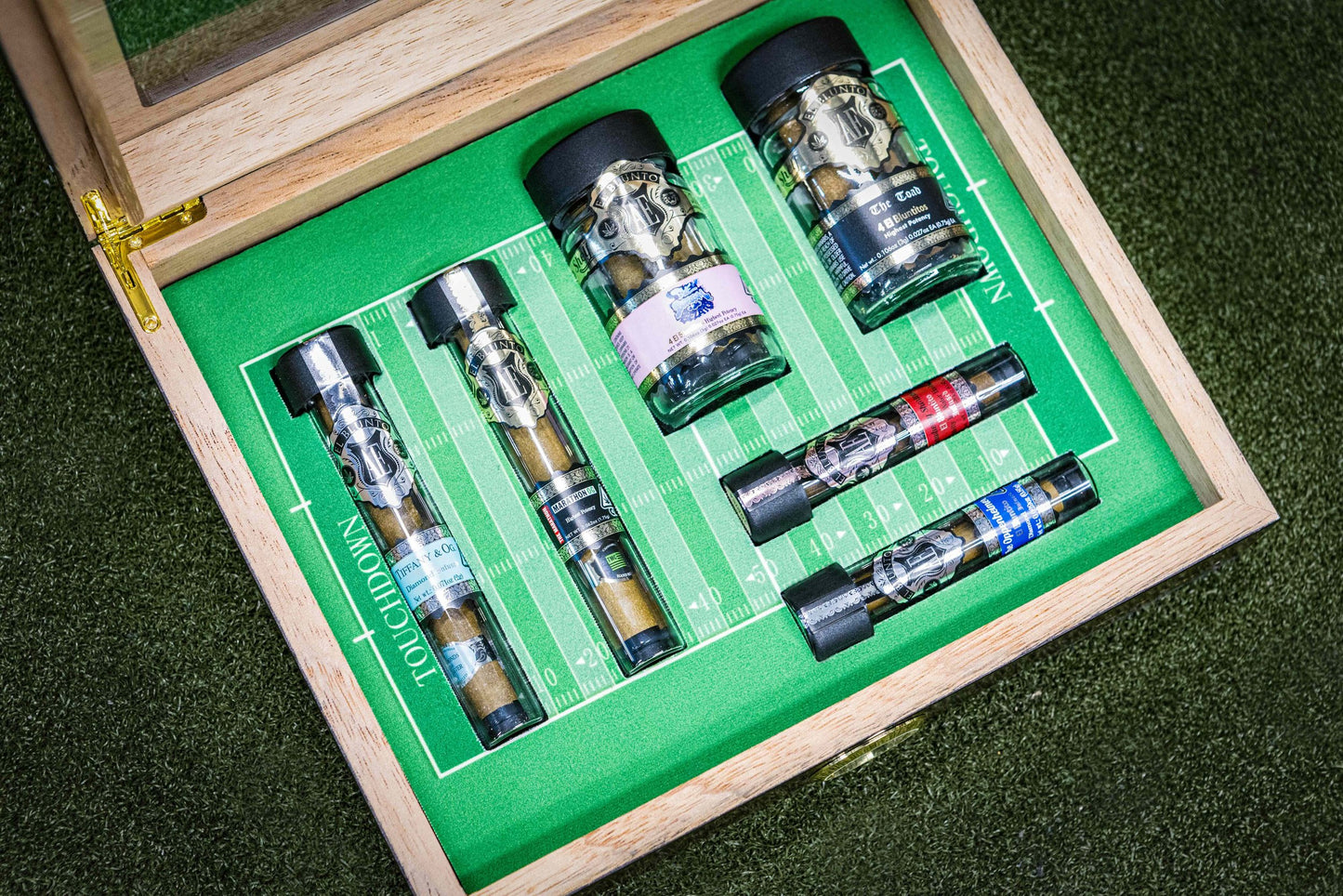 Limited Edition: El Blunto Specialty Football Humidor (empty)
