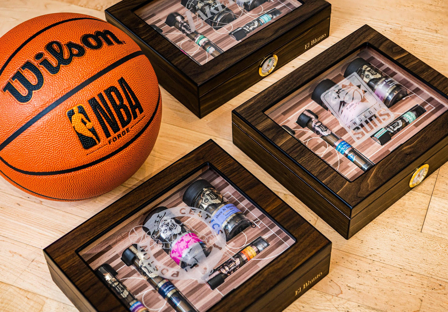 Limited Edition: El Blunto Specialty Basketball Humidor (empty)