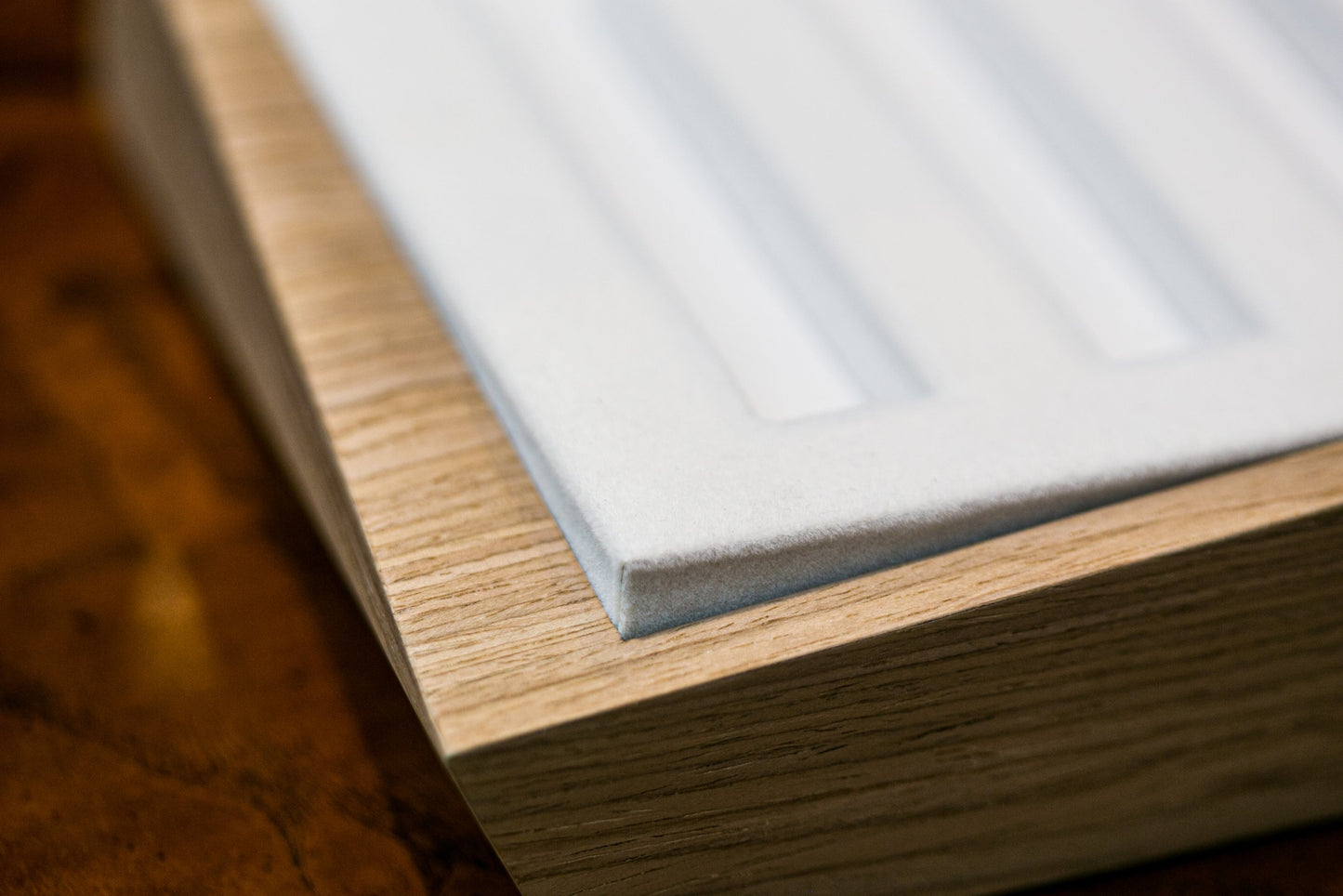 El Blunto White Wood Humidor (Empty)