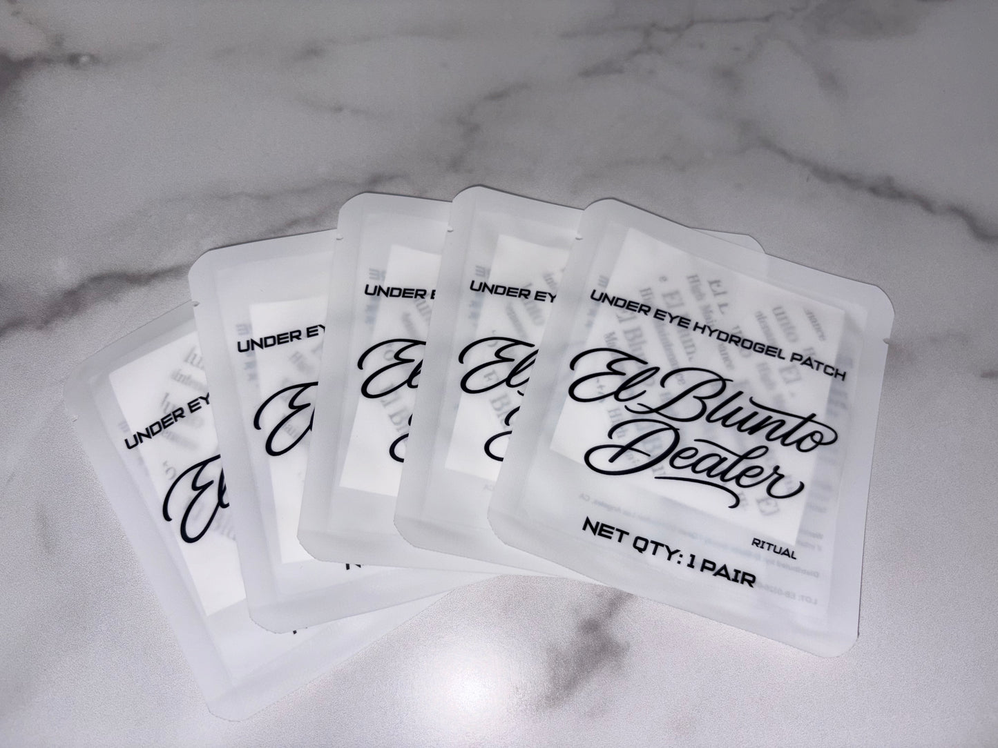 El Blunto Dealer Ritual™ Under Eye Hydrogel Patches